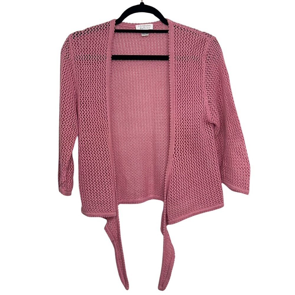 Vintage Y2k Open Knit Cardigan